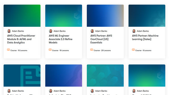 AWS Course Examples